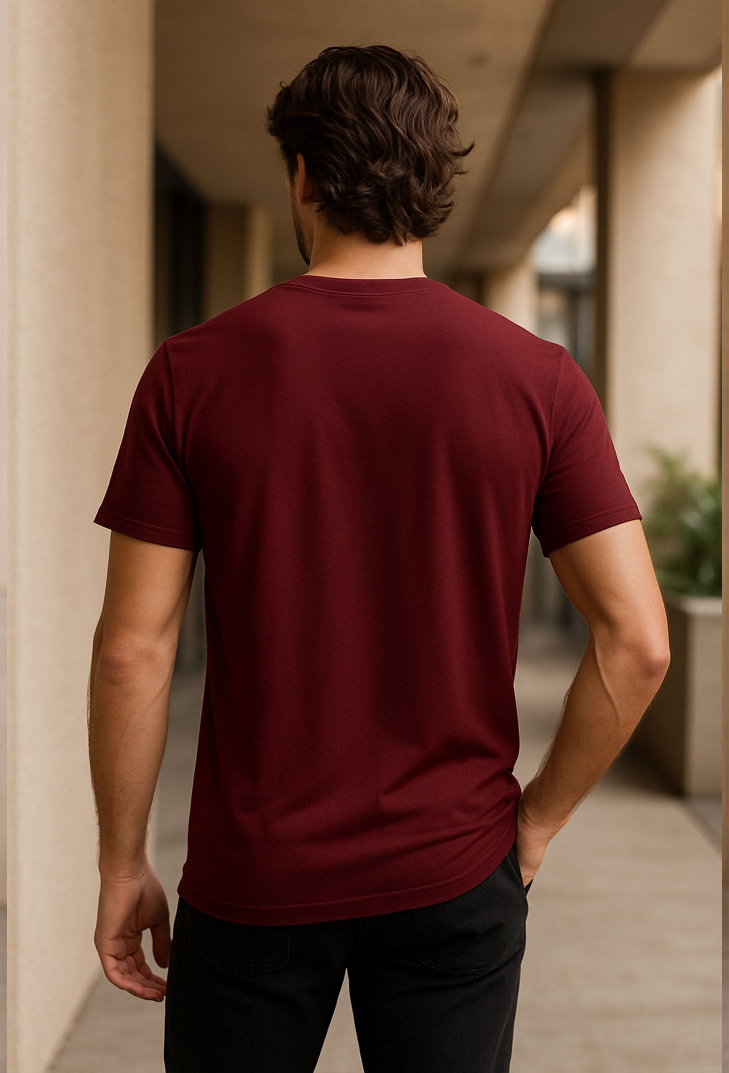 Hope Printed Pure Cotton T-Shirt for Men | Stylish Bold Graphic Typography Tee | Half Sleeve Casual Slim Fit Summer Wear | Motivational Quote T-Shirt for Men