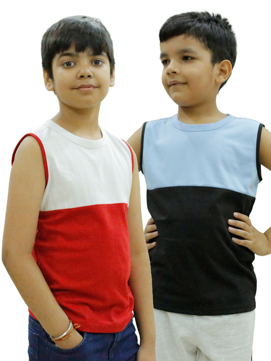 Black Sky Blue & Red White