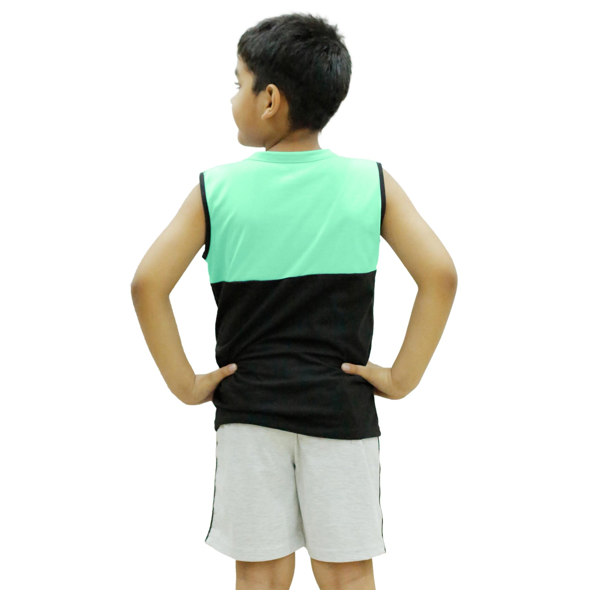 Black Mint Green